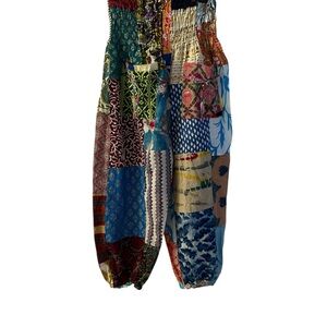 Rising International Colorful Patchwork pants with jogger Bottoms